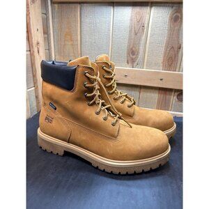 Timberland PRO Mens 6" Waterproof Soft Toe Work Boots 65030 Antifatigue 15W